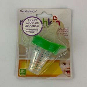 Munchkin The Medicator Liquid Medicine Dispenser Green Children Babies 0+ Months